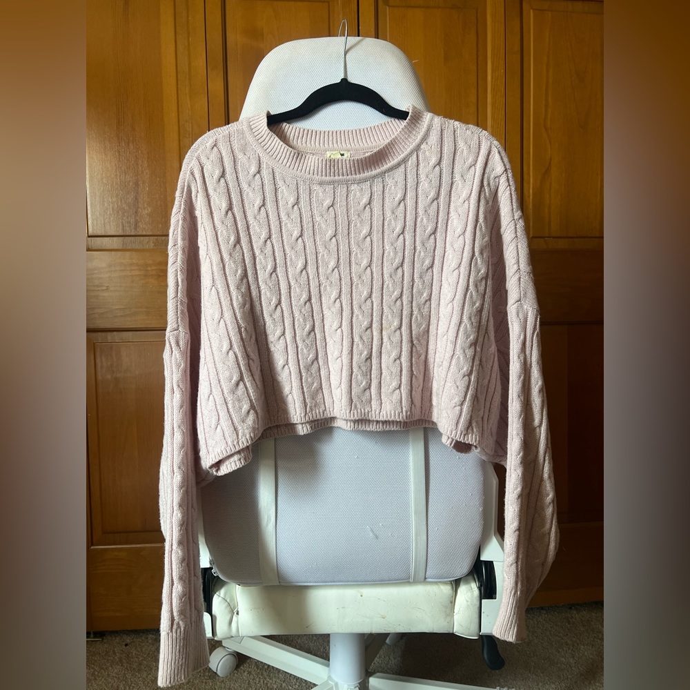 Garage Crop Sweater